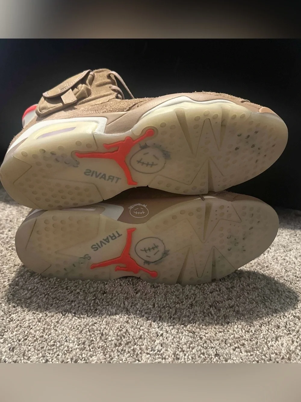 Jordan 6 - Travis Scott British Khaki - size 13M